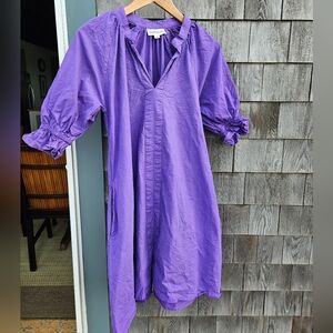 Vanessa Fox Purple Midi Dress